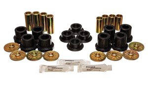 Dodge Viper Control Arm Bushing Set - Front - Energy Suspension - Hyper-Flex Polyurethane - Black - `92-`02 Dodge Viper Control Arm Bushing Set - Front - Energy Suspension - Hyper-Flex Polyurethane - Black - `92-`02
